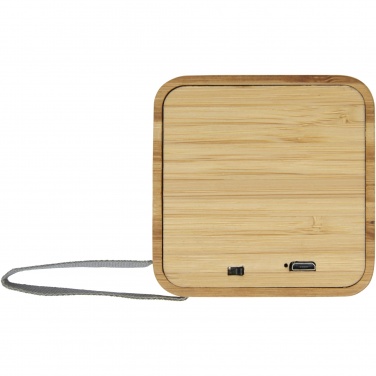 Logotrade Werbegeschenke das Foto: Arcana Bluetooth® Lautsprecher aus Bambus