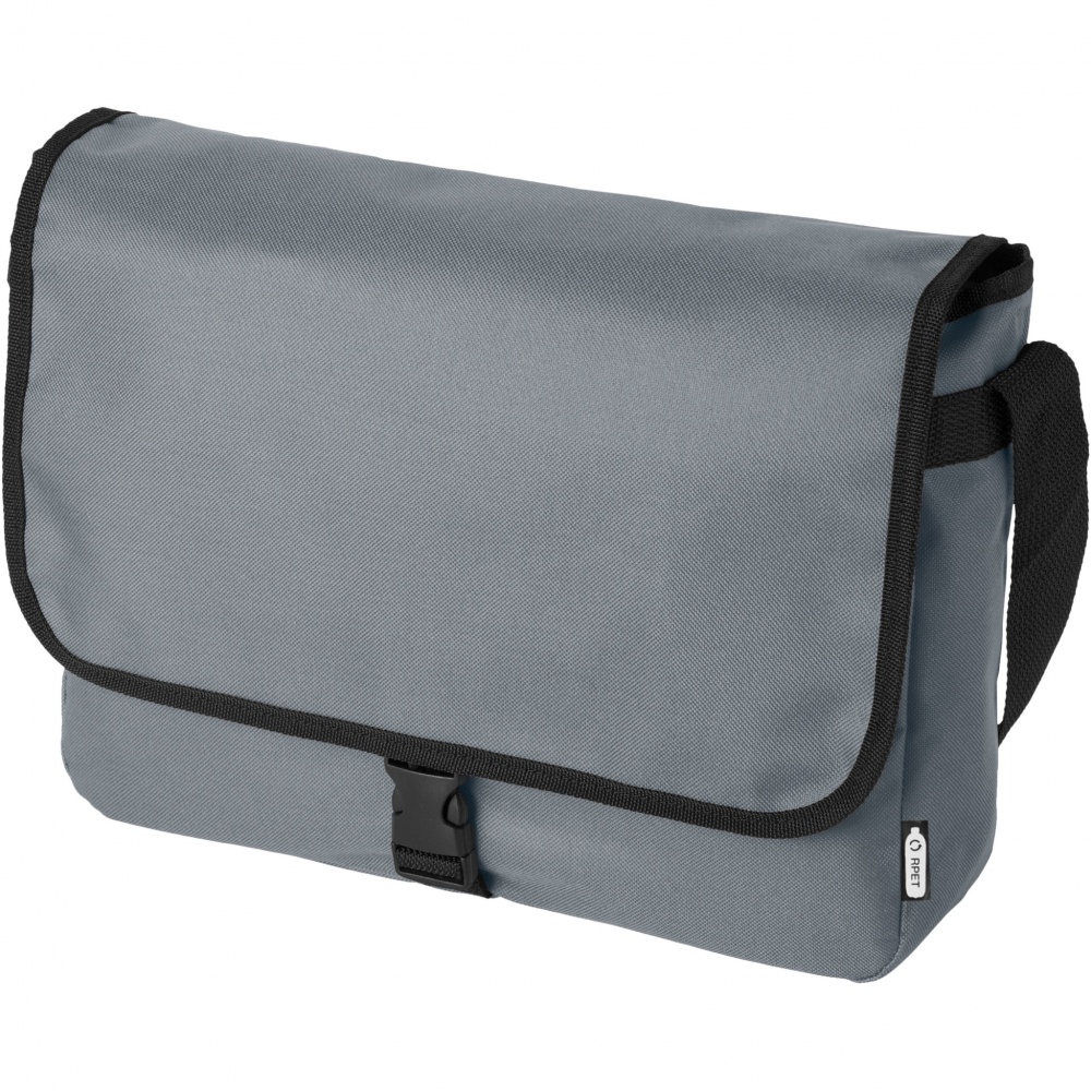 Logotrade Werbeartikel das Foto: Retrend RPET Schultertasche 6L