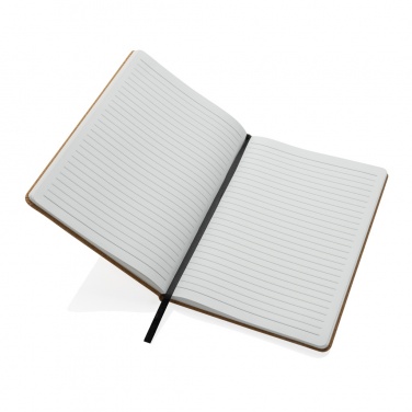Logotrade Firmengeschenke das Foto: Stoneleaf A5 Notizbuch aus Kork und Steinpapier