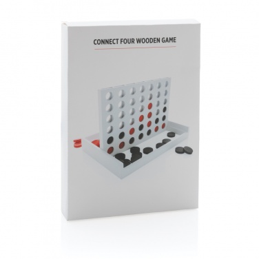 Logotrade Werbegeschenke das Foto: Connect Four Holzspiel