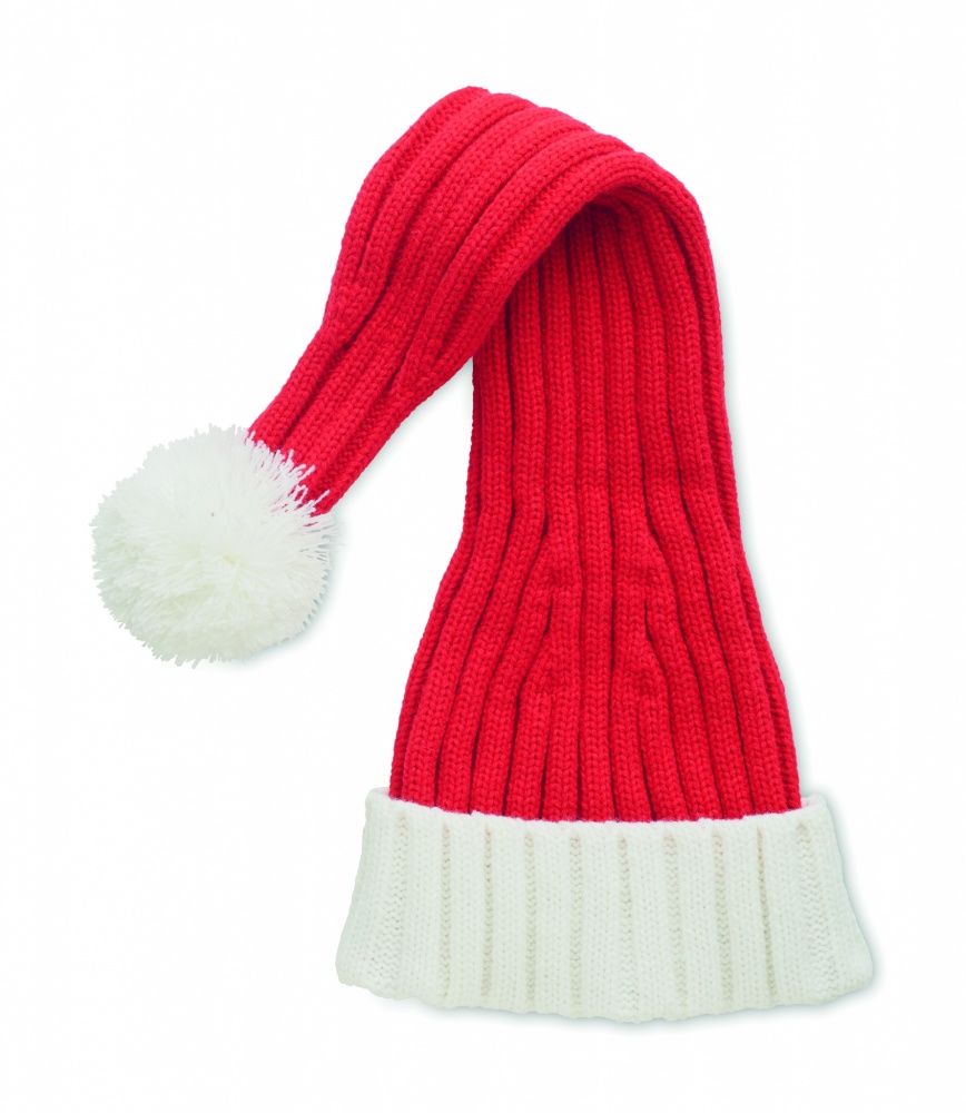 Logotrade Werbegeschenke das Foto: Weihnachtliche Zipfelmütze
