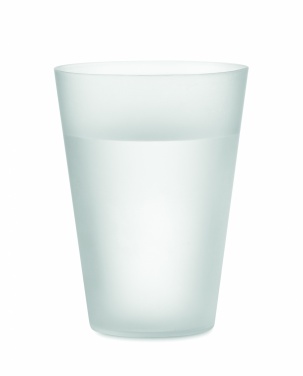 Logotrade Firmengeschenke das Foto: Wiederverwendbarer Becher 300ml