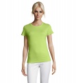 REGENT DAMENT-SHIRT 150g, Apfelgrün
