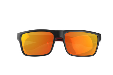 Logotrade werbemittel das Foto: Sonnenbrille IRAVADI Schwarzwolf