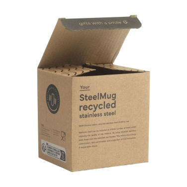 Logotrade Firmengeschenke das Foto: SteelMug RCS Recyclingstahl 220 ml