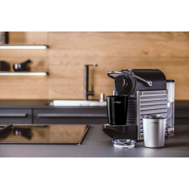 Logotrade Logogeschenke das Foto: Espresso-to-Go-Becher RCS Recyclingstahl 170 ml