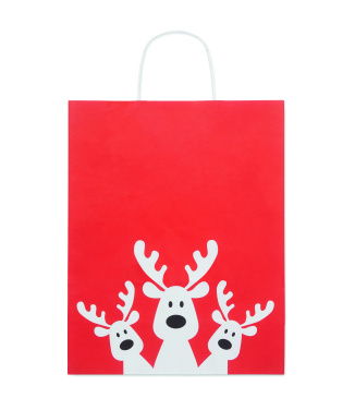 Logotrade Geschäftsgeschenke das Foto: Geschenkpapiertüte, groß