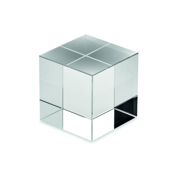 Logotrade werbemittel das Foto: Glas-Pokal Würfel