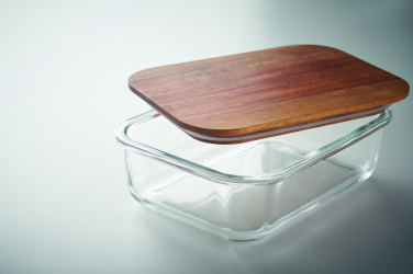 Logotrade Firmengeschenke das Foto: Lunchbox Glas 800ml