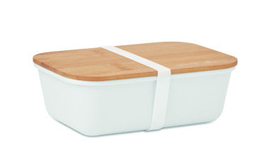 Logotrade Werbegeschenke das Foto: Lunchbox mit Bambus-Deckel