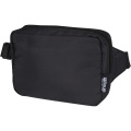 Trip Aware™ Recycelte Reisetasche mit Schultergurt 1 L, Tiefschwarz