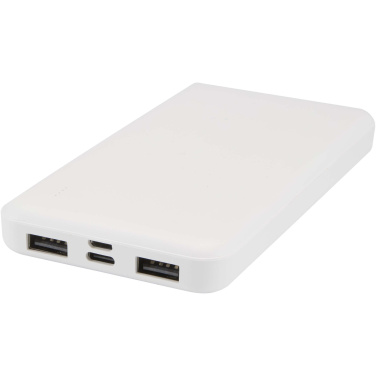 Logotrade Logogeschenke das Foto: Intan 10 W 10.000 mAh Powerbank aus recyceltem Kunststoff