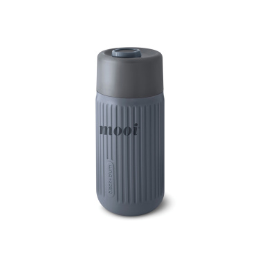Logotrade Logogeschenke das Foto: Black+Blum Glas-Reisebecher 340ml
