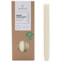 Originalhome Matcha Dinner Kerze, Cremefarben