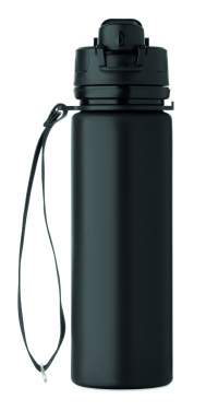 Logotrade Geschäftsgeschenke das Foto: Faltbare Sportflasche Silikon