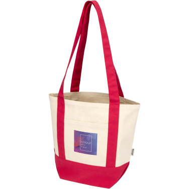 Logotrade Werbegeschenke das Foto: Sam 320 g/m² Mini-Tragetasche aus GRS recycelter Baumwolle