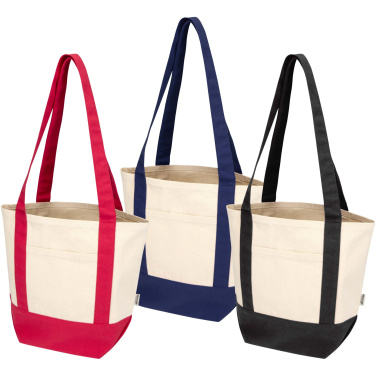 Logotrade Werbegeschenke das Foto: Sam 320 g/m² Mini-Tragetasche aus GRS recycelter Baumwolle