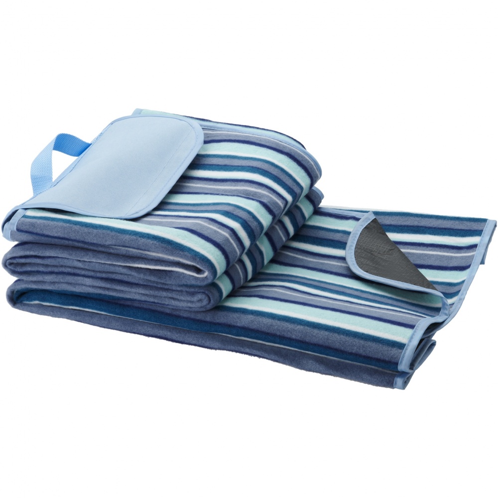 Logo trade promotional products picture of: Riviera water-resistant outdoor picnic blanket