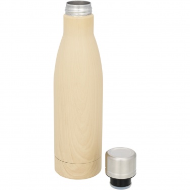 Logotrade promotional merchandise picture of: Vasa 500 ml wood-look copper vacuum insulated bottle