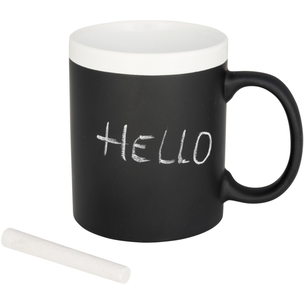 Logotrade promotional giveaways photo of: Chalk-write 330 ml ceramic mug