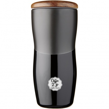 Logotrade business gifts photo of: Double-walled ceramic tumbler Reno 370 ml