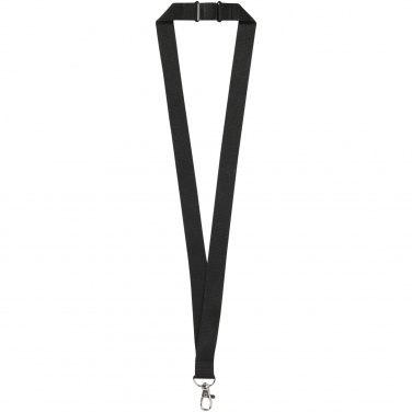 Logo trade promotional products image of: Lago lanyard with break-away closure
