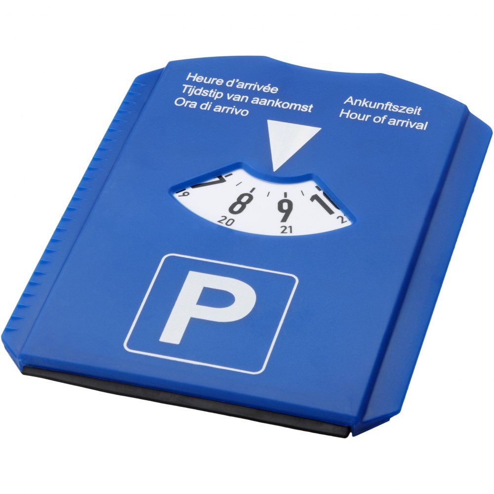 Logo trade promotional giveaways picture of: Spot 5-in-1 parking disc