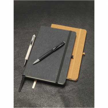 Logotrade promotional gift image of: Atlana leather pieces notebook
