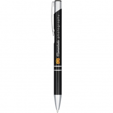 Logotrade corporate gifts photo of: Moneta anodized aluminium click ballpoint pen