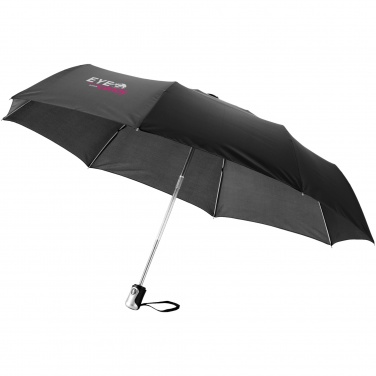 Logo trade promotional merchandise image of: Alex 21.5" foldable auto open/close umbrella