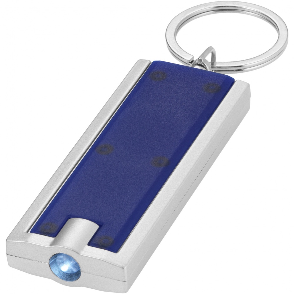 Logo trade promotional items image of: Castor LED keychain light