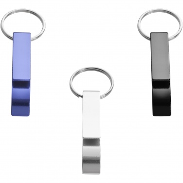 Logo trade promotional gift photo of: Tao bottle and can opener keychain