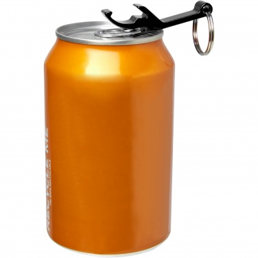 Logo trade promotional gifts image of: Tao bottle and can opener keychain