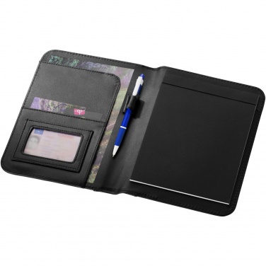 Logo trade business gifts image of: Ebony A5 portfolio