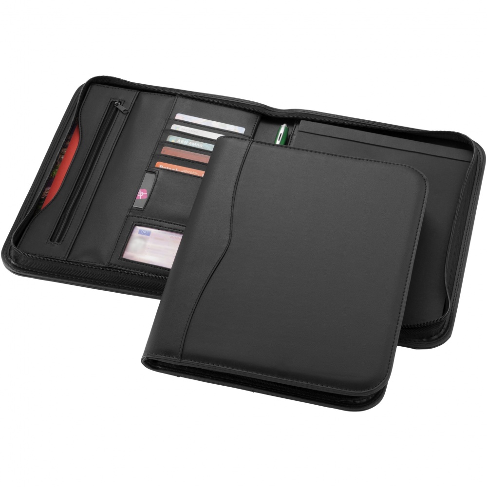 Logotrade business gifts photo of: Ebony A4 zippered portfolio