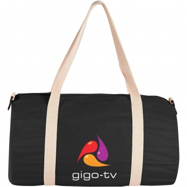 Logotrade promotional giveaways photo of: Cochichuate cotton barrel duffel bag 25L
