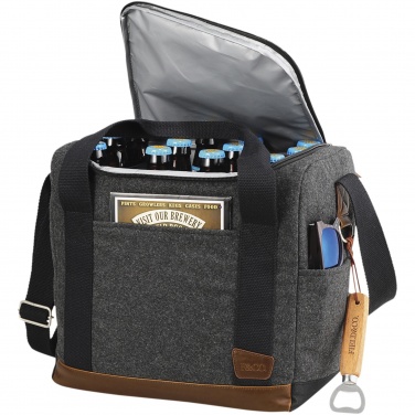 Logo trade promotional products image of: Campster 12-bottle cooler bag 13L