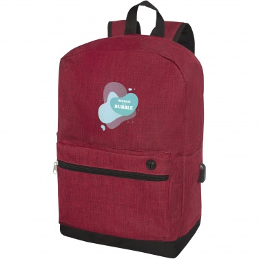 Logo trade promotional merchandise image of: Hoss 15.6" business laptop backpack 16L