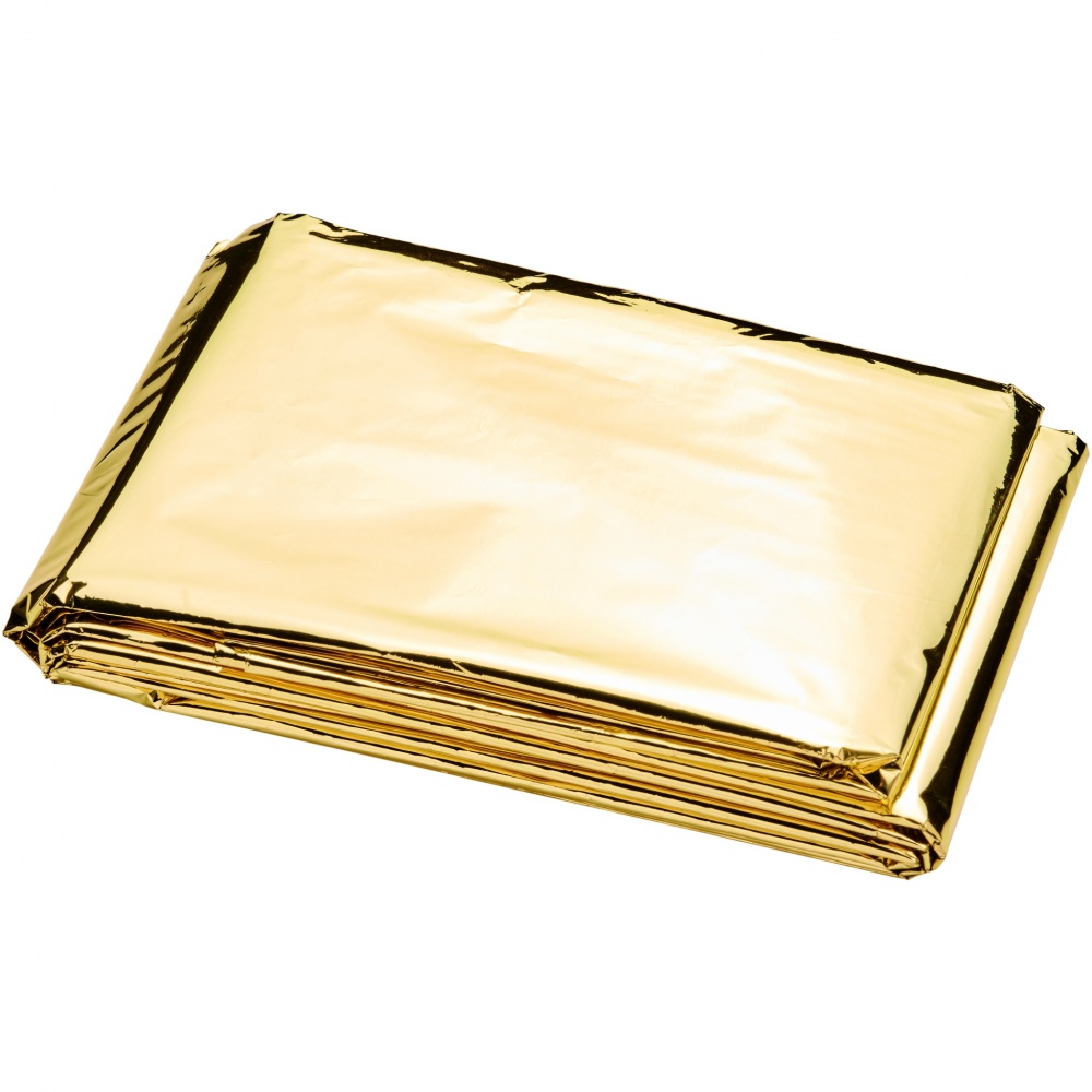Logo trade promotional merchandise picture of: Frederik 2-function emergency blanket