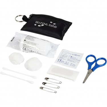Logotrade promotional merchandise image of: Valdemar 16-piece first aid keyring pouch
