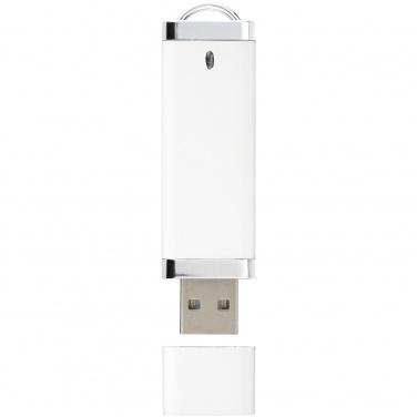Logo trade promotional item photo of: Flat 4GB USB flash drive