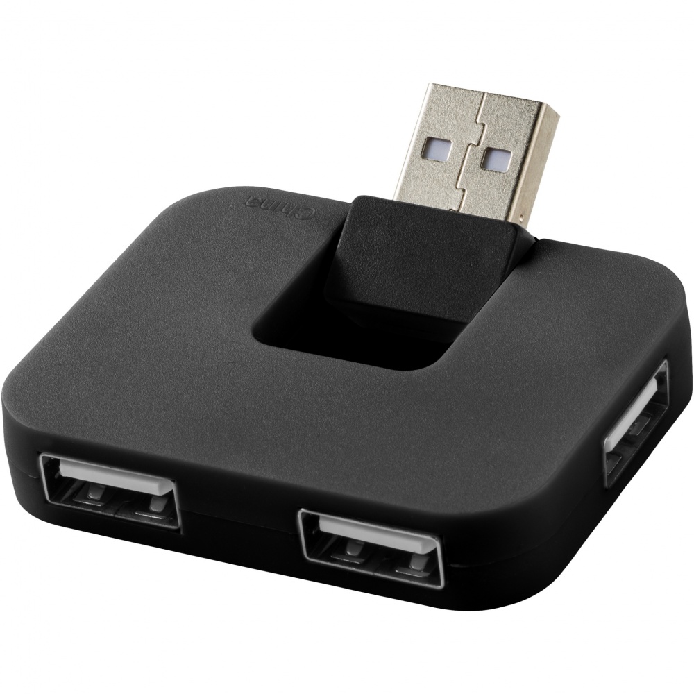 Logo trade promotional product photo of: Gaia 4-port USB hub