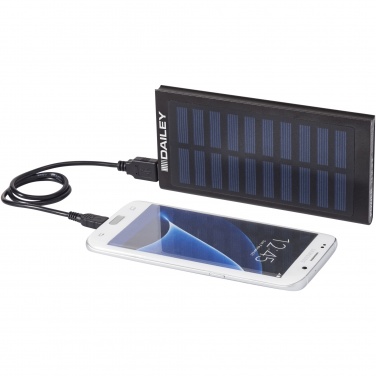 Logo trade business gift photo of: Stellar 8000 mAh solar power bank
