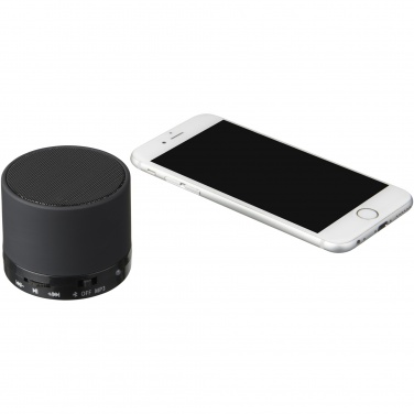 Logotrade promotional product image of: Duck cylinder Bluetooth® speaker with rubber finish