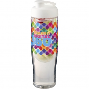 Logo trade advertising products image of: H2O Active® Tempo 700 ml flip lid sport bottle & infuser