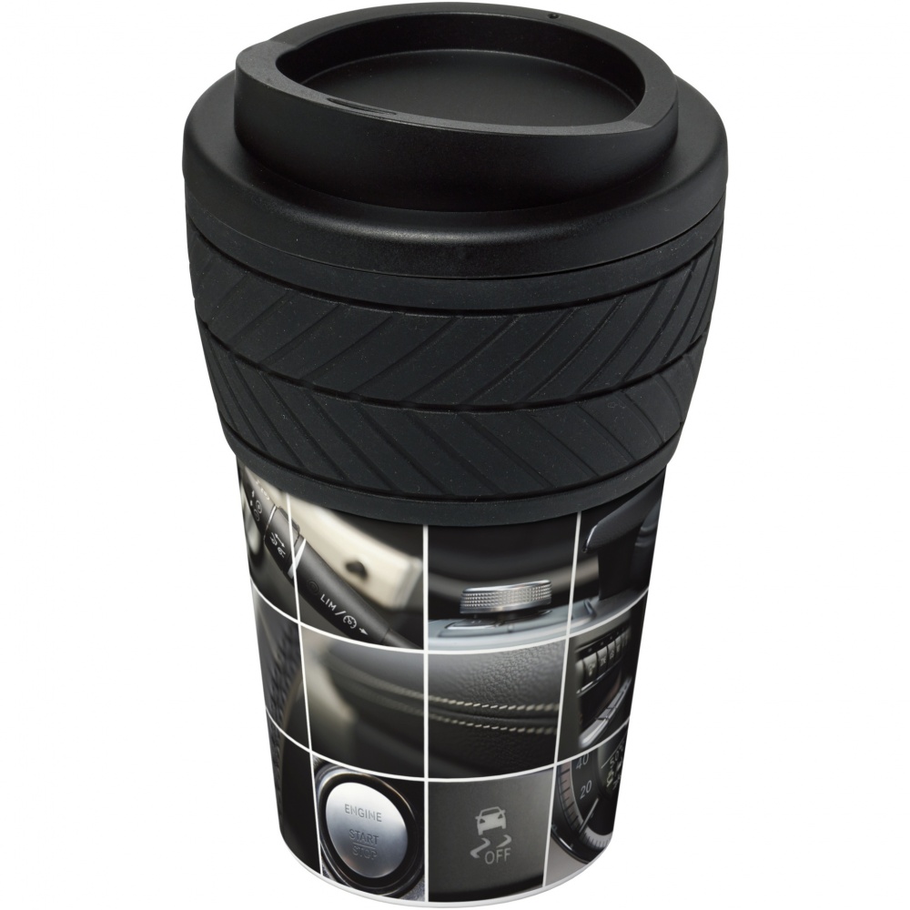 Logo trade advertising products picture of: Brite-Americano® tyre 350 ml insulated tumbler