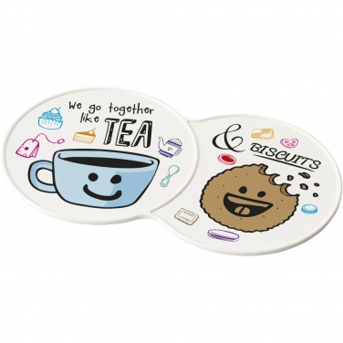 Logotrade corporate gift picture of: Sidekick plastic coaster