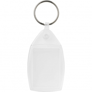 Logotrade business gift image of: Lita P6 keychain with plastic clip
