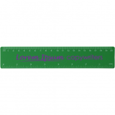 Logotrade promotional giveaways photo of: Rothko 20 cm plastic ruler