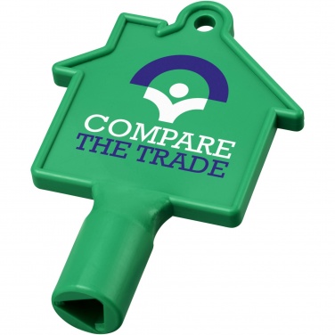 Logo trade corporate gifts picture of: Maximilian house-shaped utility key
